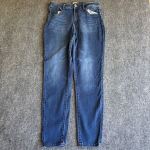 SO Super High Rise Jegging Womens 15 32W Medium Wash Blue Denim Skinny Jeans